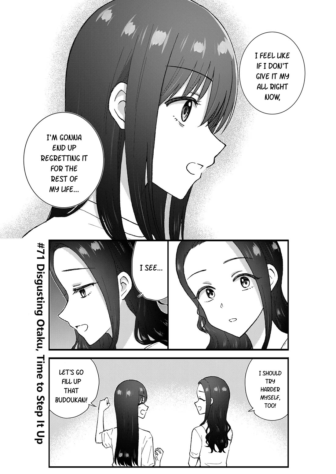 KimoOta, Idol Yarutteyo chapter 71 page 8