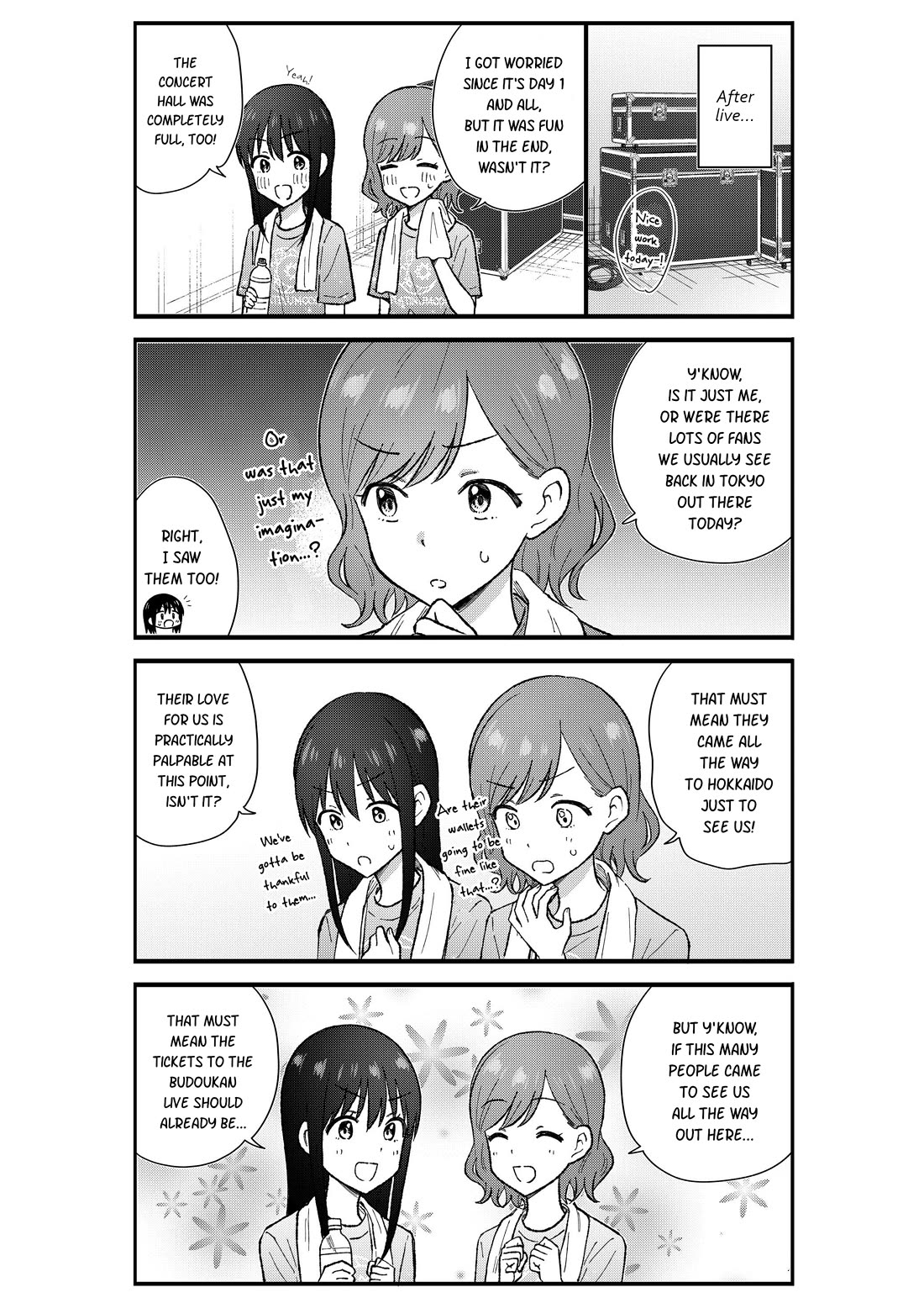 KimoOta, Idol Yarutteyo chapter 72 page 3