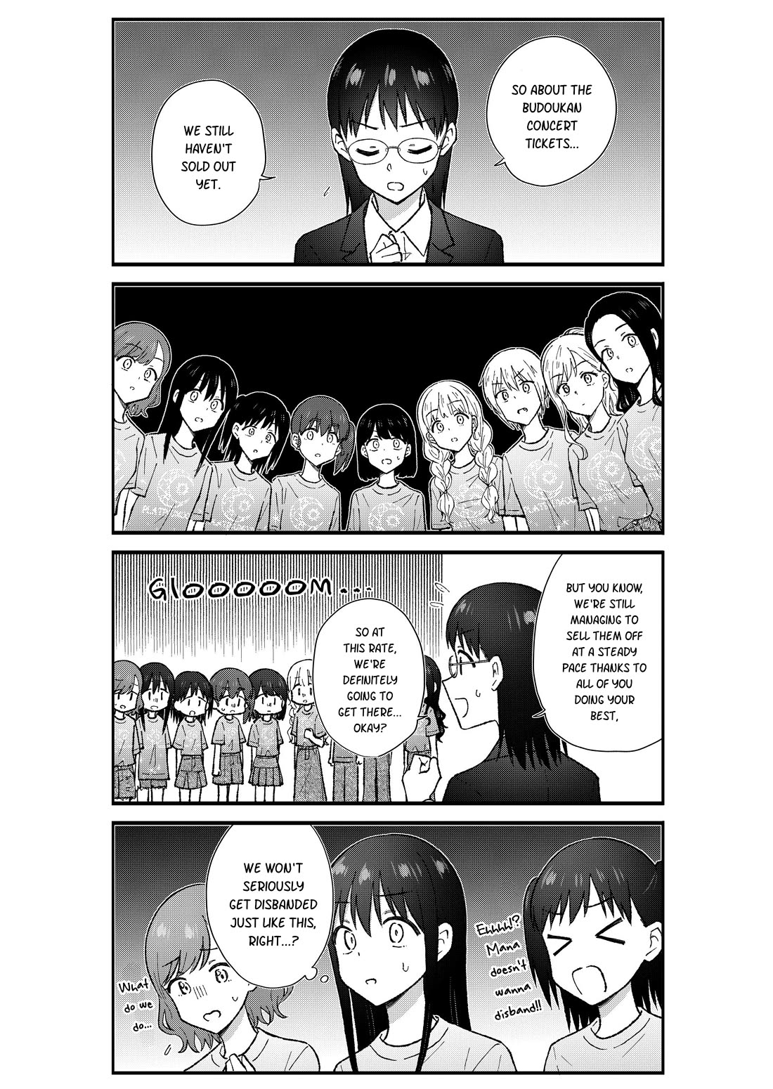 KimoOta, Idol Yarutteyo chapter 72 page 4