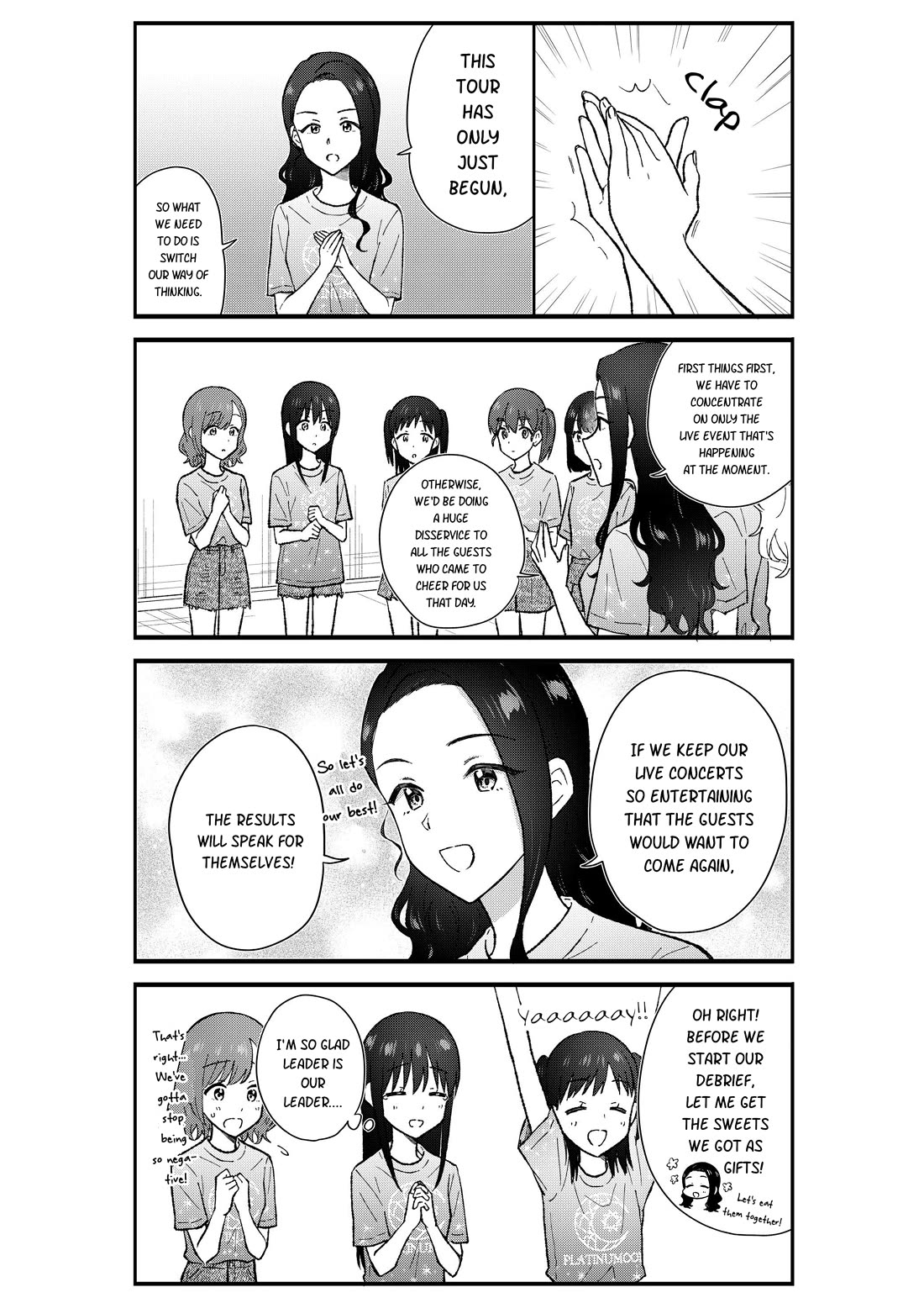 KimoOta, Idol Yarutteyo chapter 72 page 5