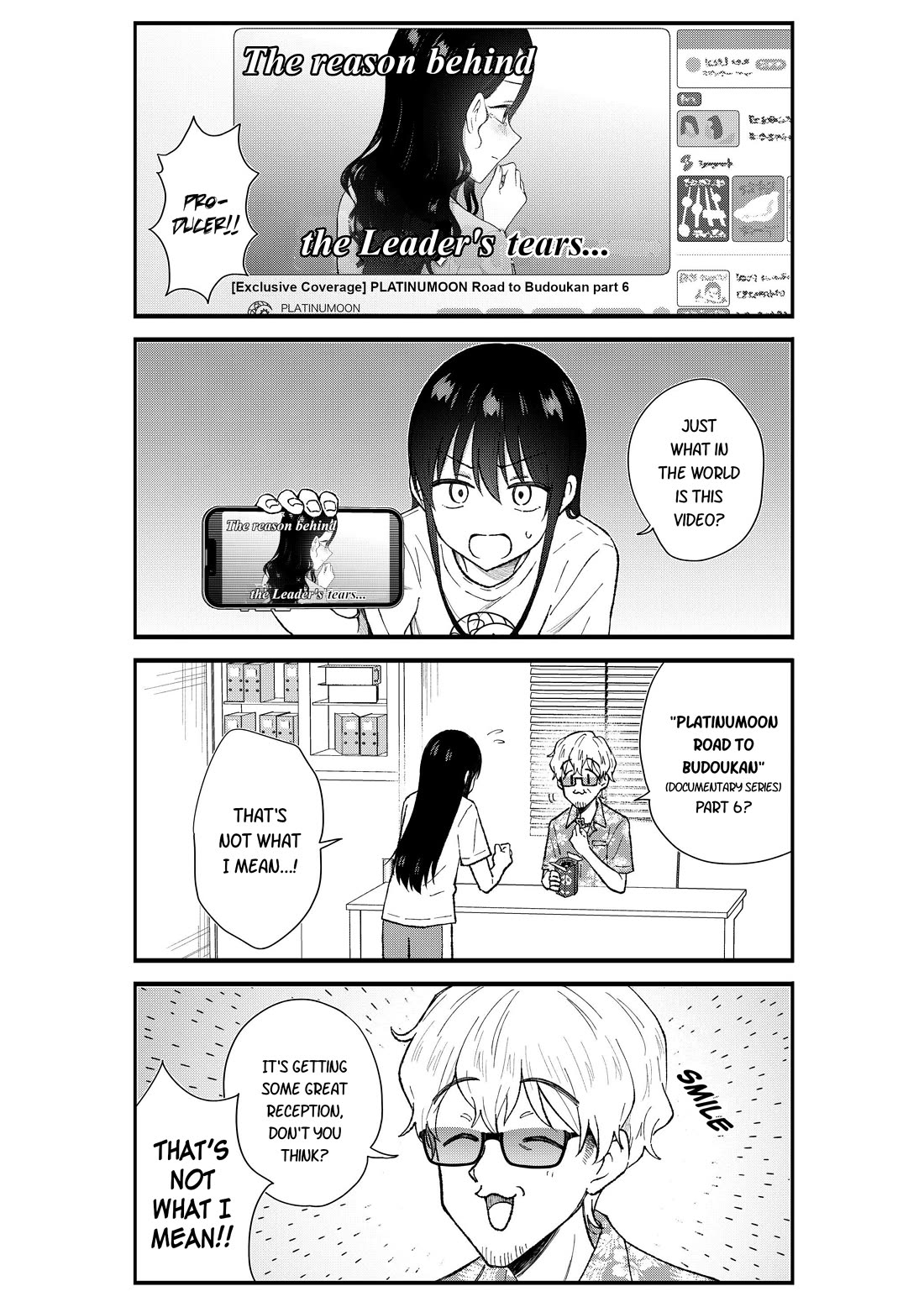 KimoOta, Idol Yarutteyo chapter 74 page 2
