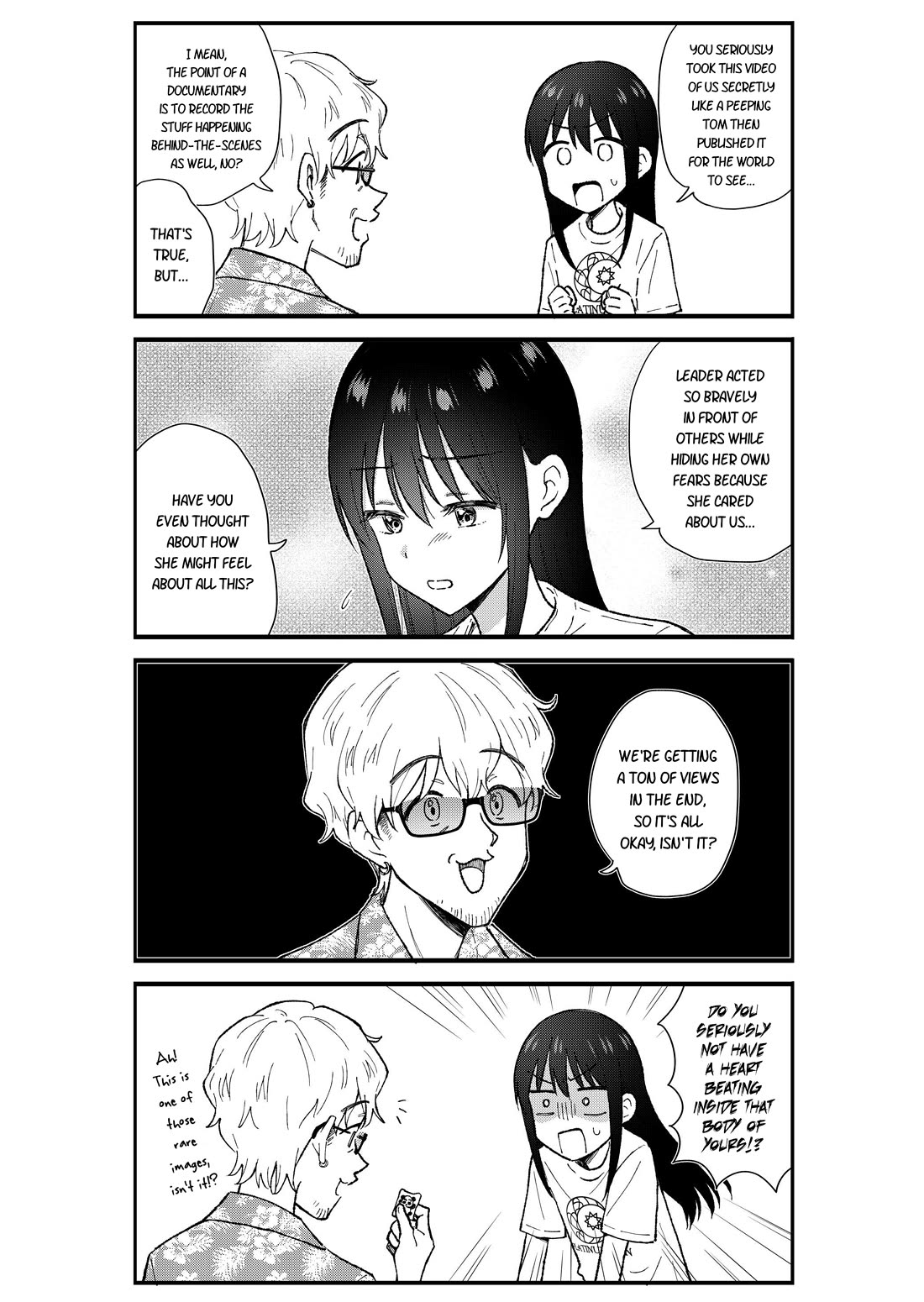KimoOta, Idol Yarutteyo chapter 74 page 3