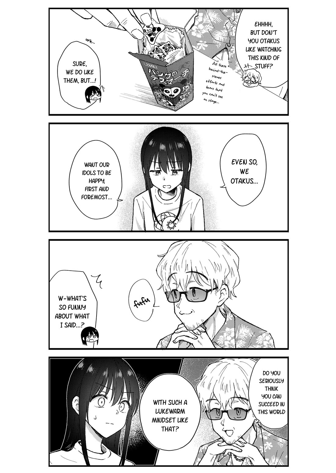 KimoOta, Idol Yarutteyo chapter 74 page 4
