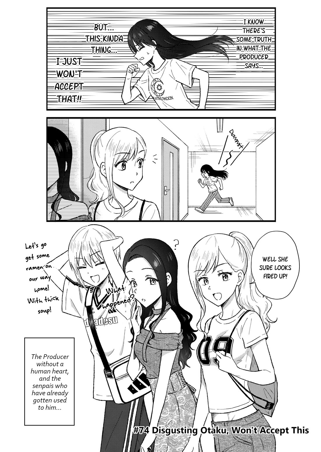KimoOta, Idol Yarutteyo chapter 74 page 7