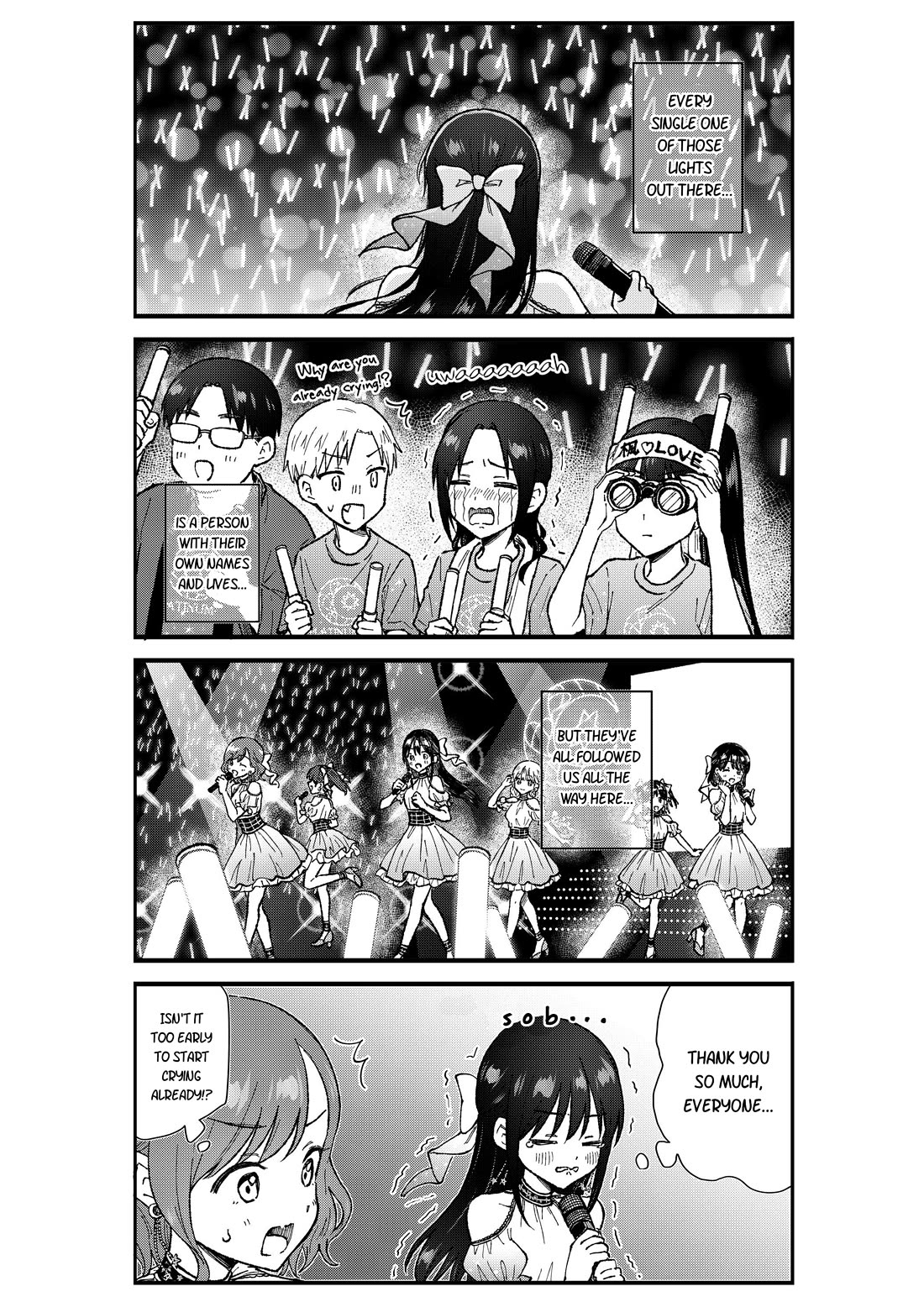 KimoOta, Idol Yarutteyo chapter 76 page 4