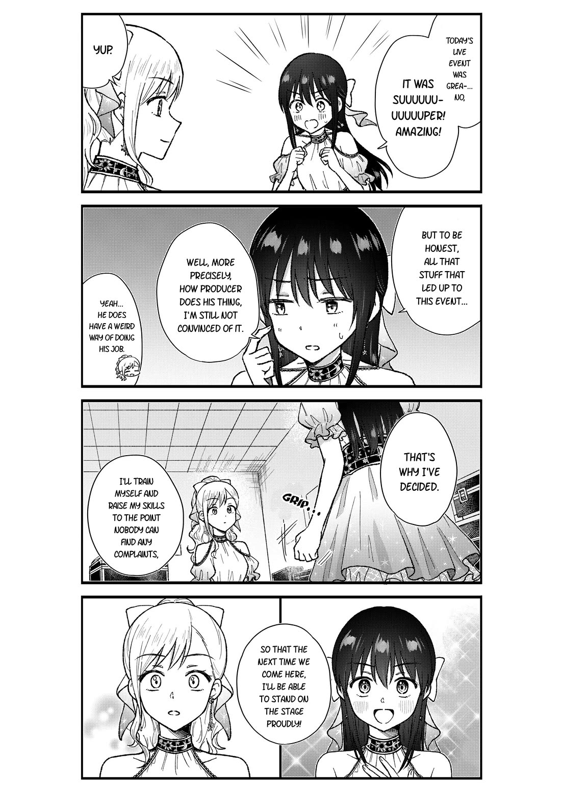 KimoOta, Idol Yarutteyo chapter 76 page 8