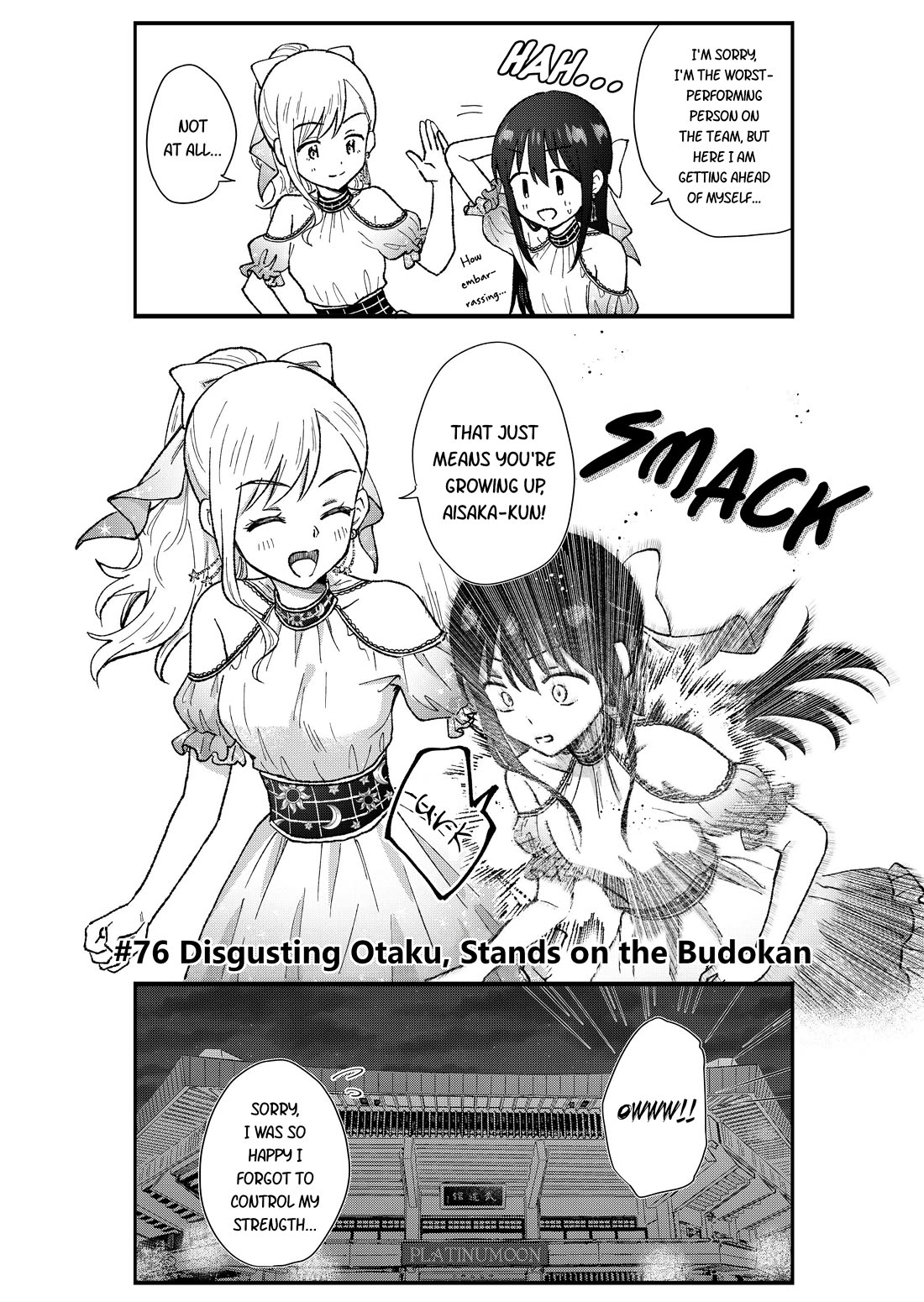 KimoOta, Idol Yarutteyo chapter 76 page 9