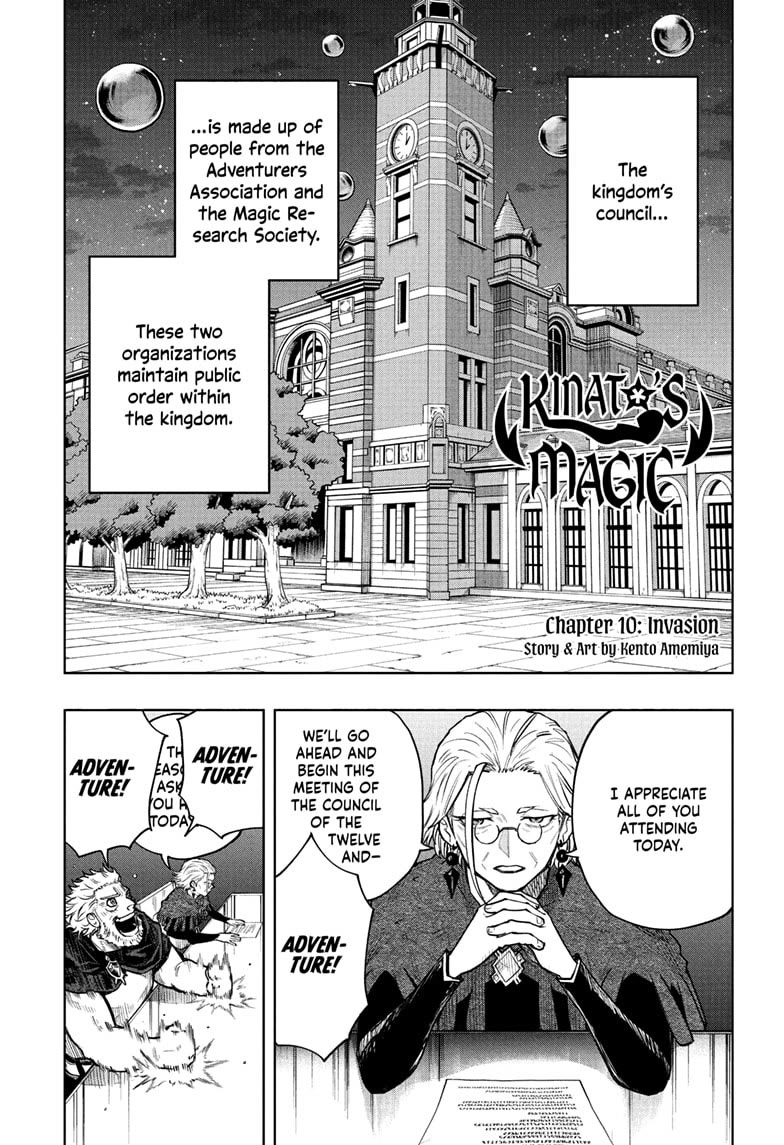 Kinato’s Magic chapter 10 page 1