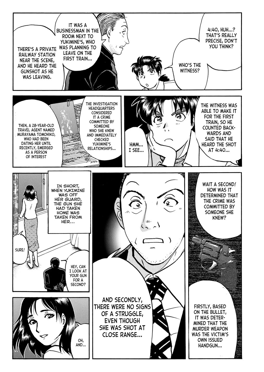 Kindaichi Shounen no Jikenbo - Tanpenshuu chapter 40 page 6