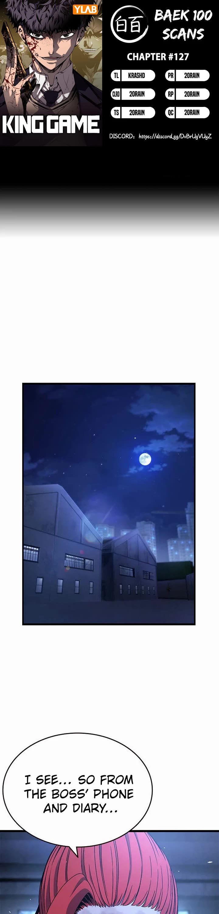 King Game chapter 127 page 1