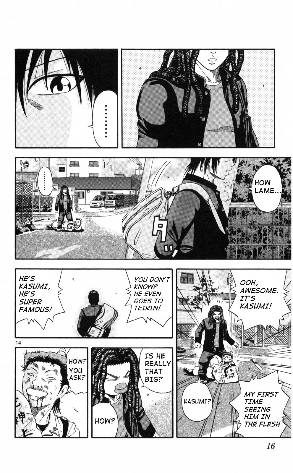 King Golf chapter 1 page 16