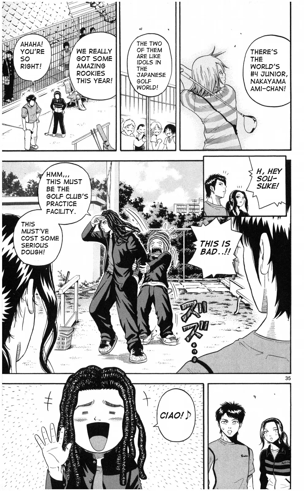 King Golf chapter 1 page 34