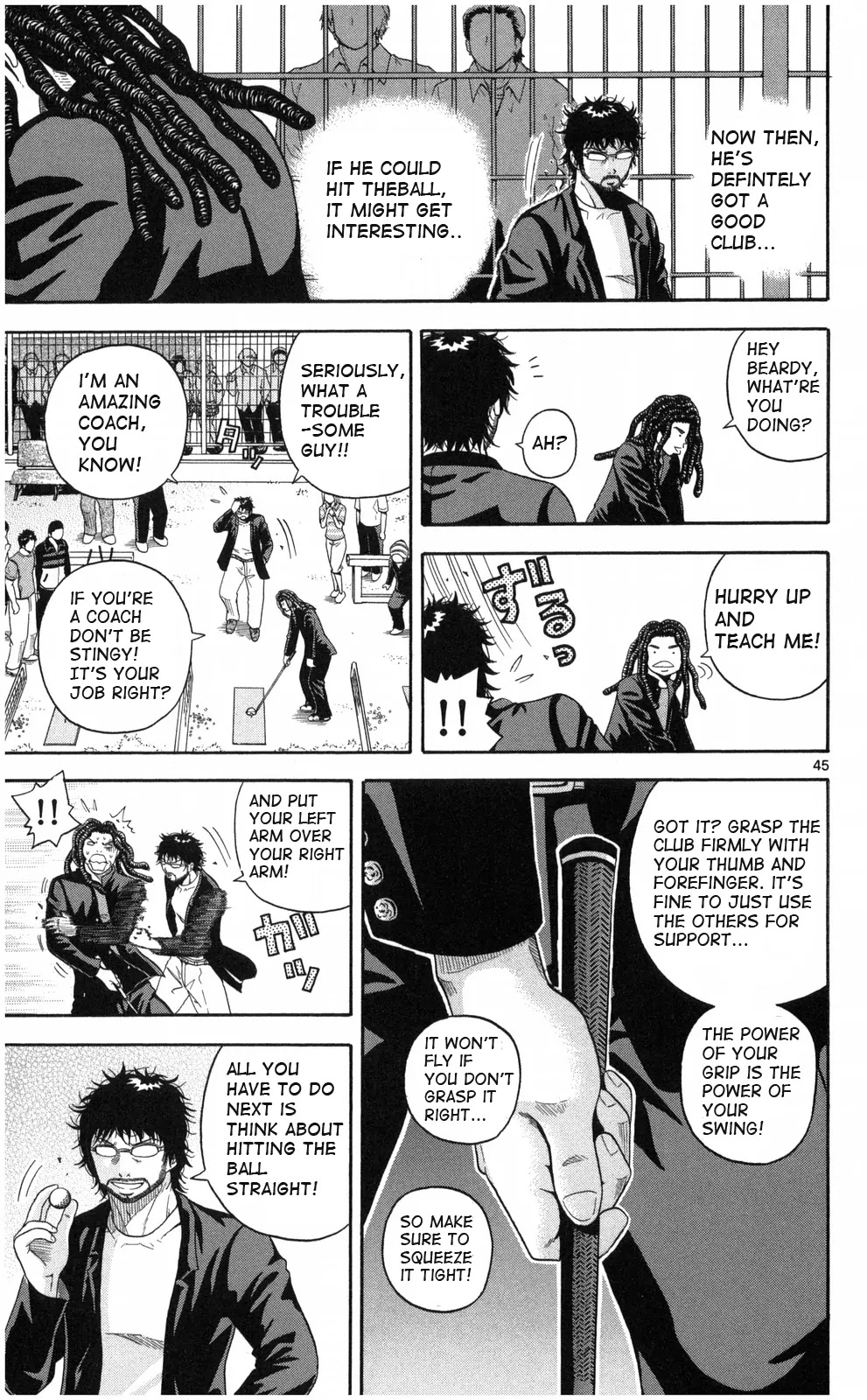 King Golf chapter 1 page 44