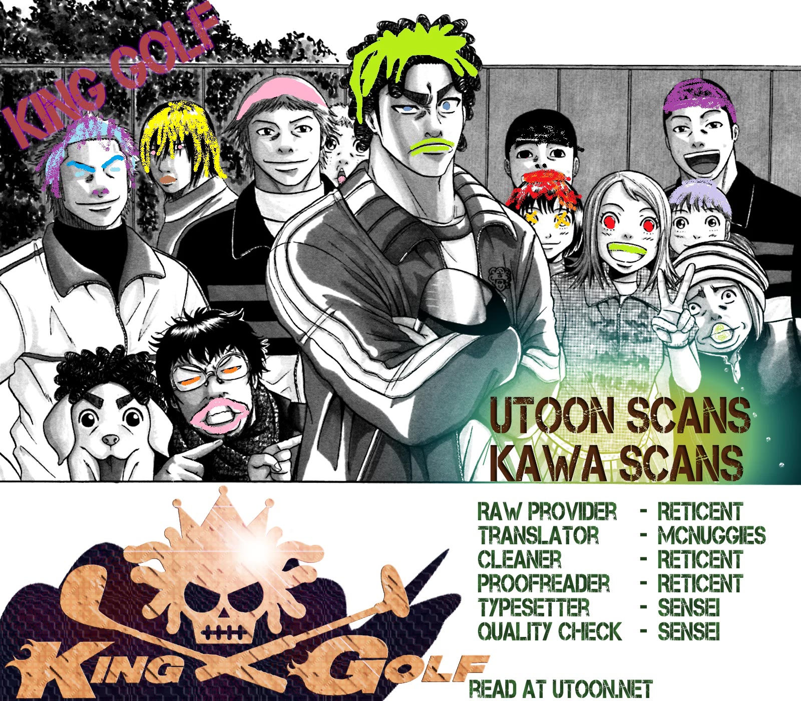 King Golf chapter 177 page 1