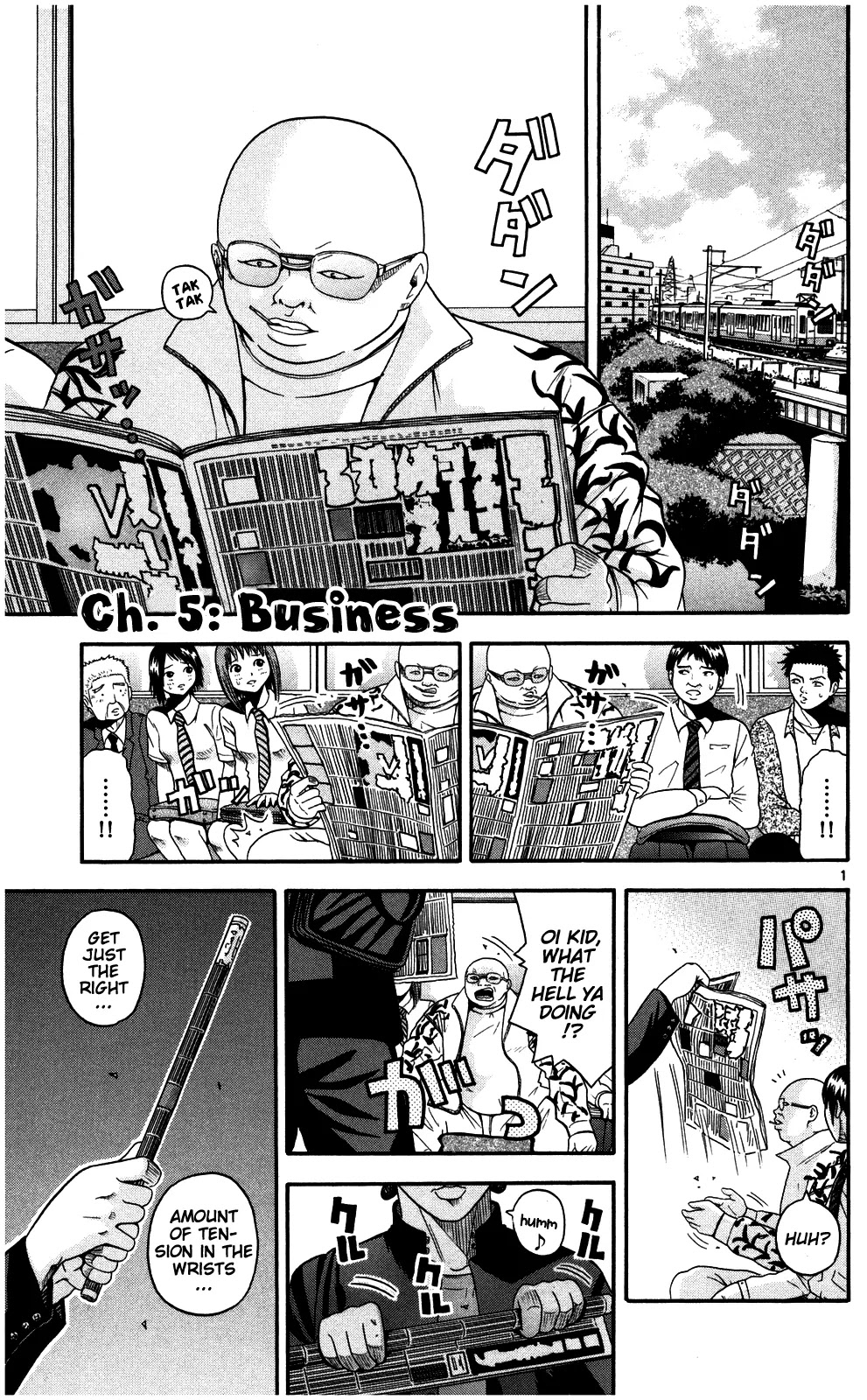 King Golf chapter 5 page 1