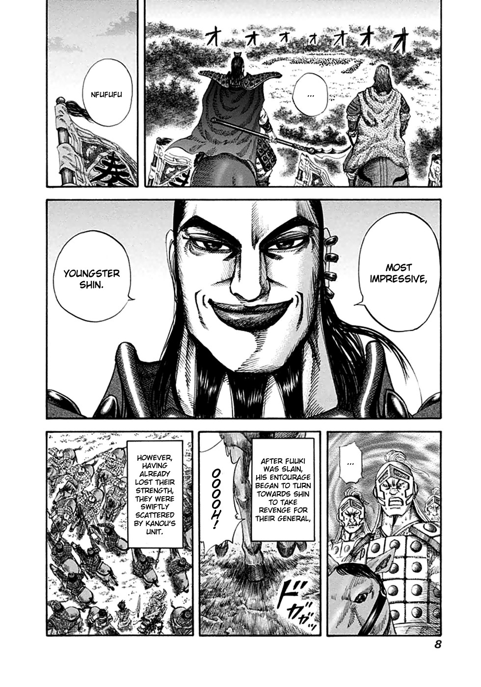 Kingdom chapter 130 page 8