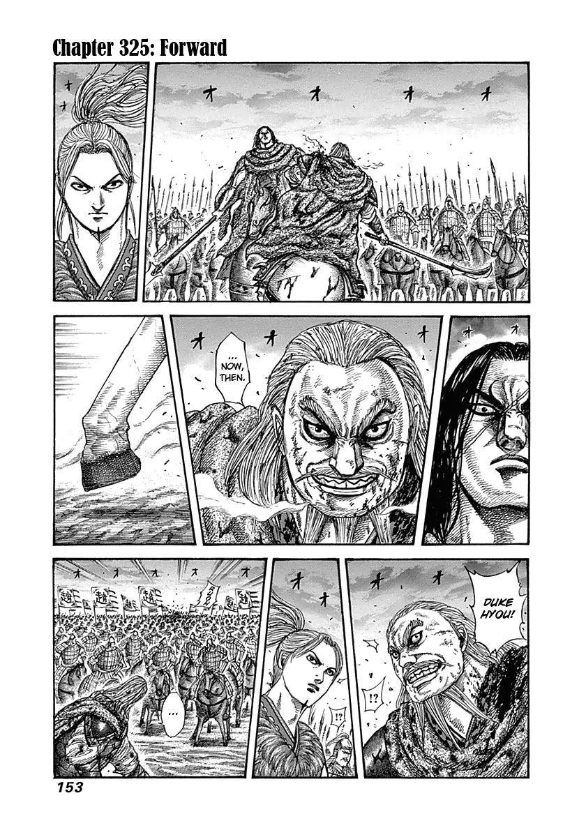 Kingdom chapter 325 page 1