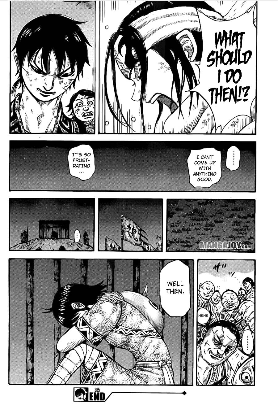 Kingdom chapter 385 page 18