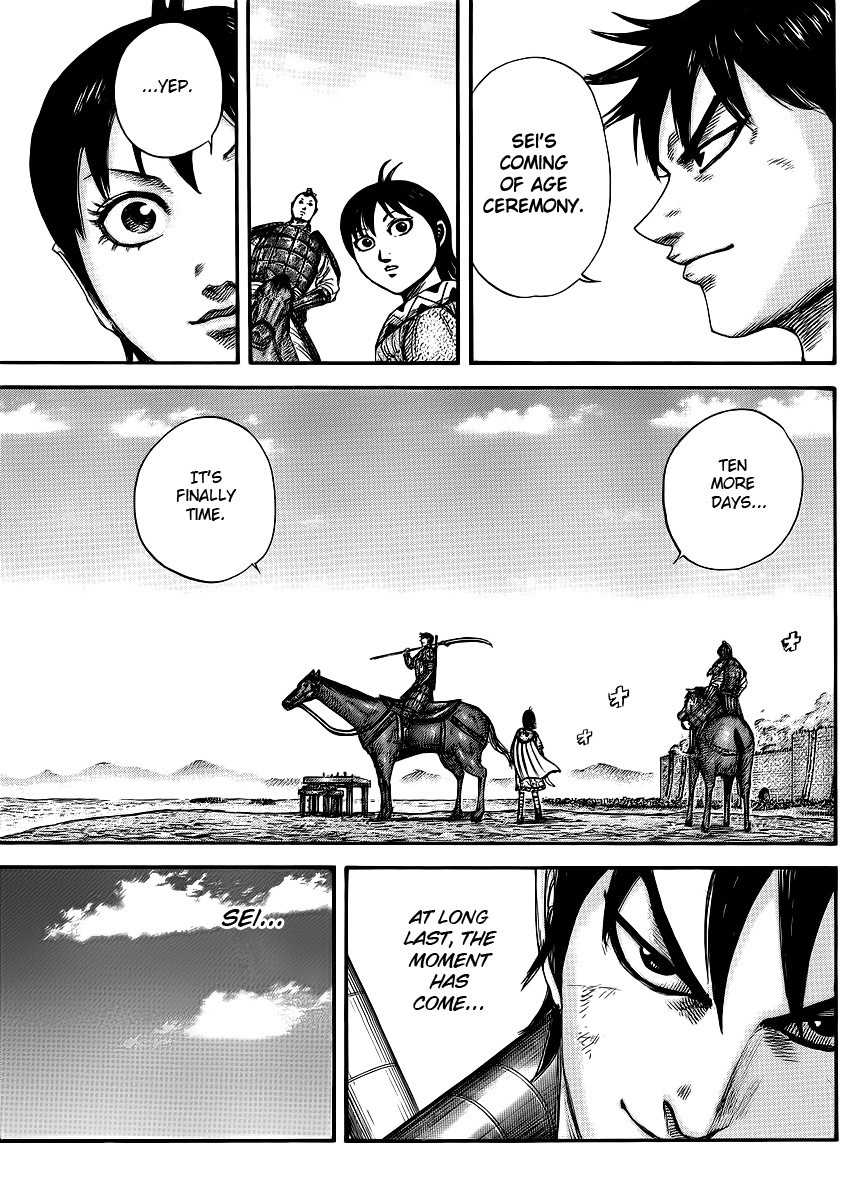 Kingdom chapter 411 page 8