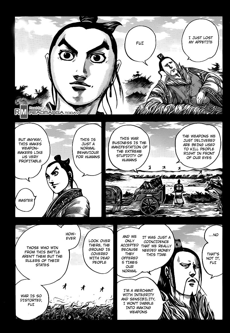 Kingdom chapter 424 page 1