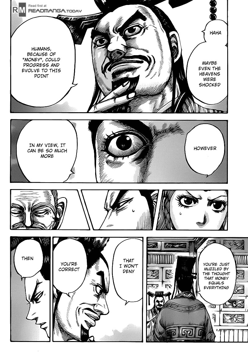 Kingdom chapter 424 page 8