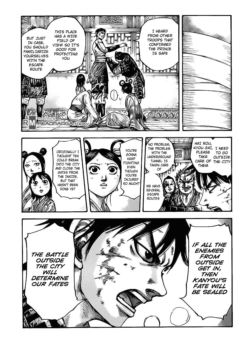 Kingdom chapter 430 page 1