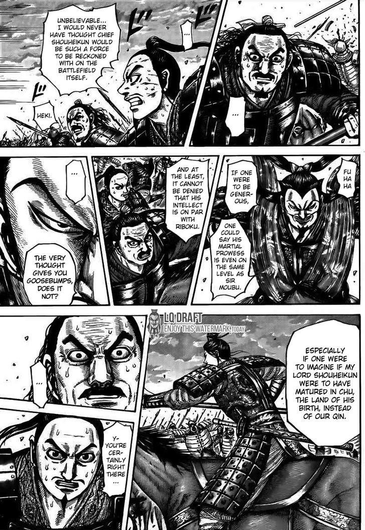 Kingdom chapter 431 page 4