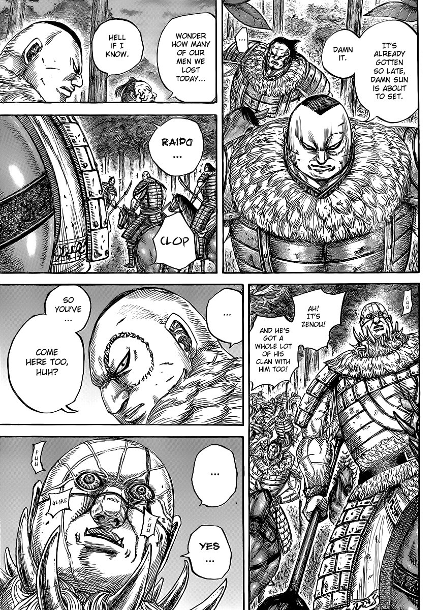 Kingdom chapter 450 page 12