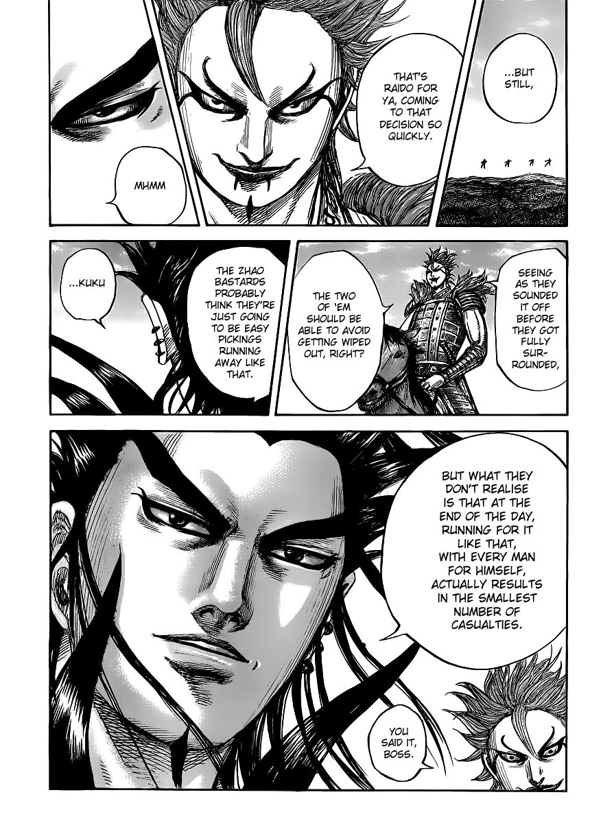 Kingdom chapter 450 page 8