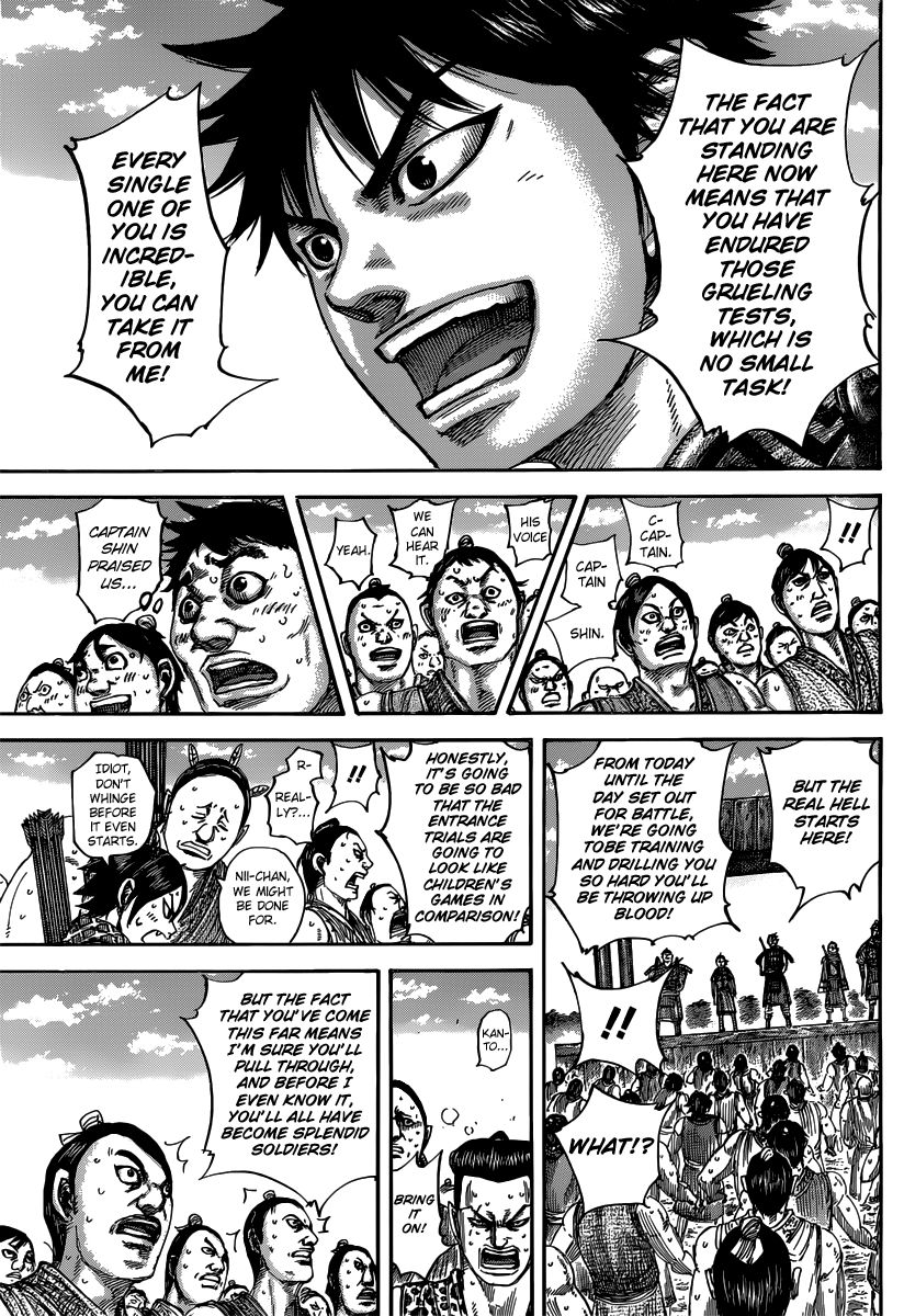 Kingdom chapter 493 page 19