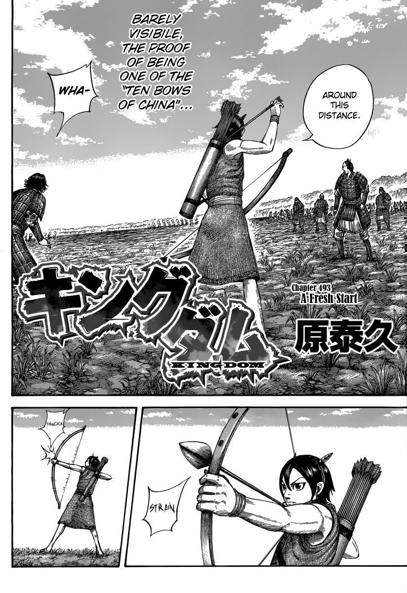 Kingdom chapter 493 page 4
