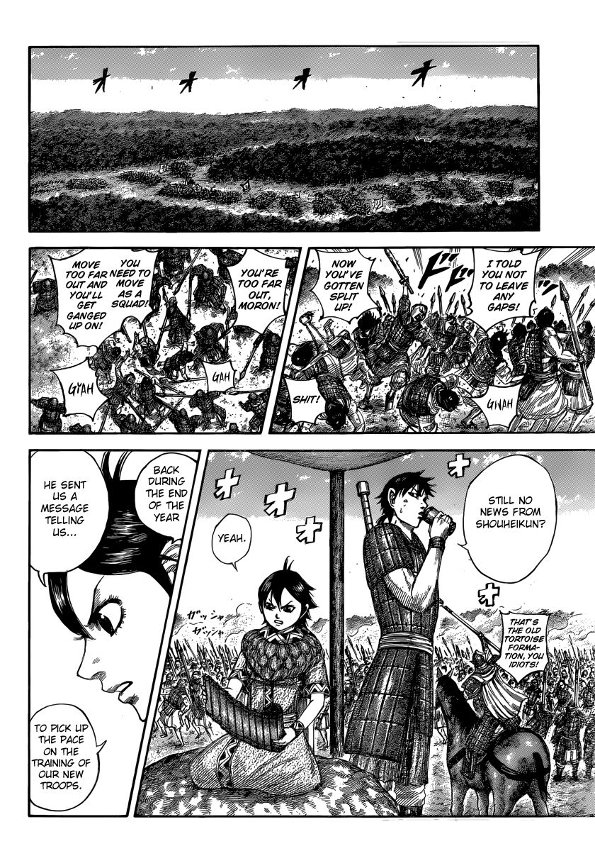 Kingdom chapter 496 page 8