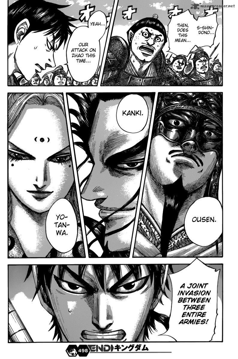 Kingdom chapter 498 page 16