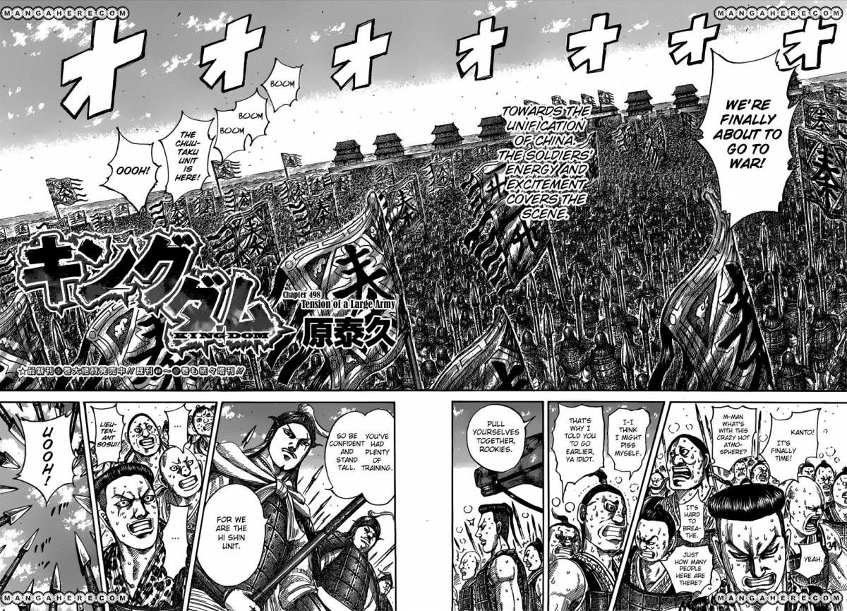 Kingdom chapter 498 page 2