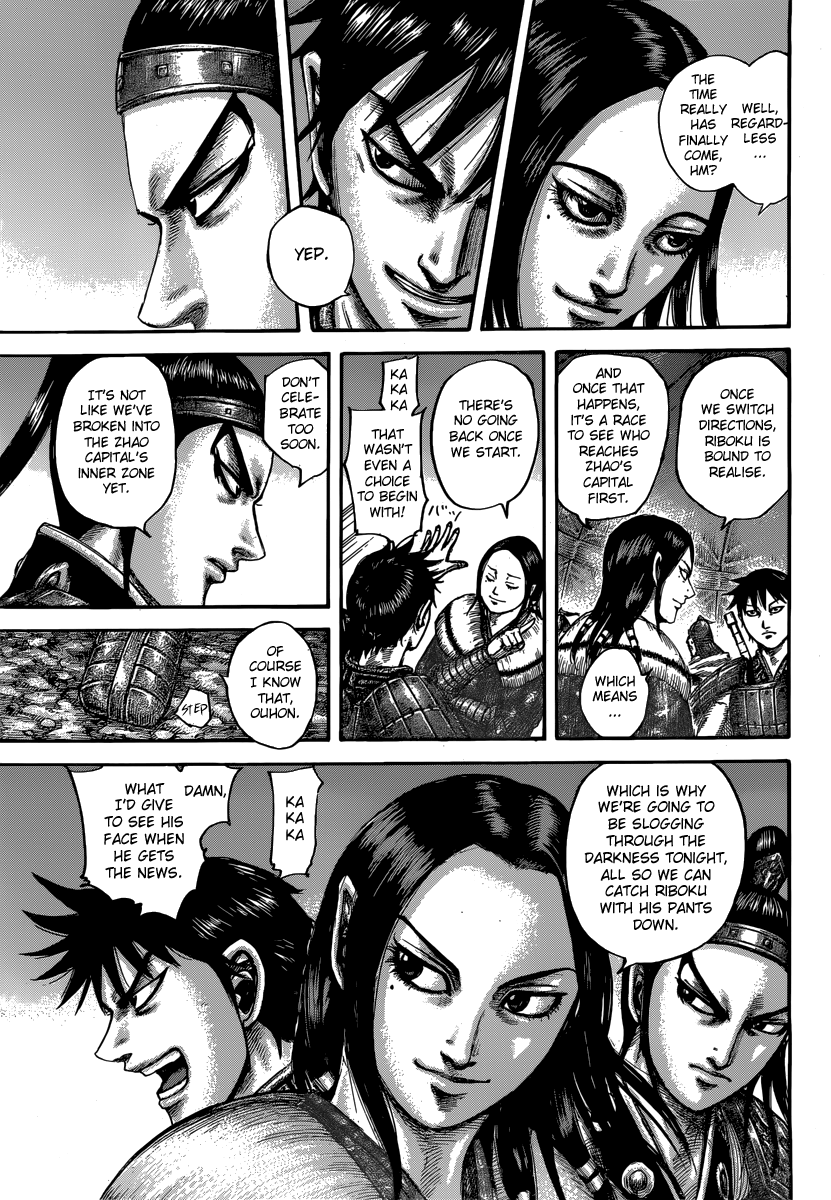Kingdom chapter 502 page 9