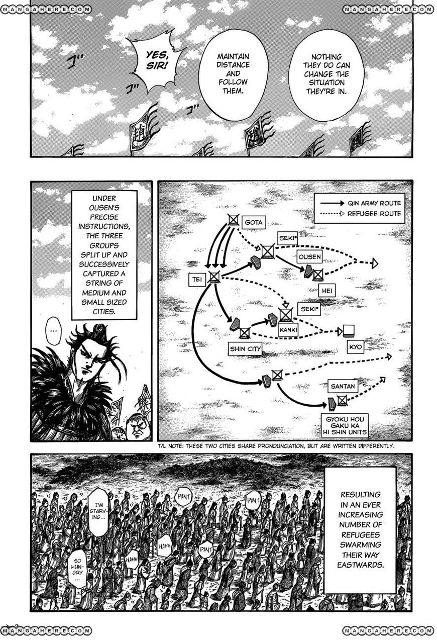 Kingdom chapter 515 page 14