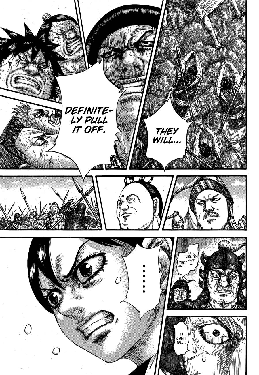 Kingdom chapter 681 page 19