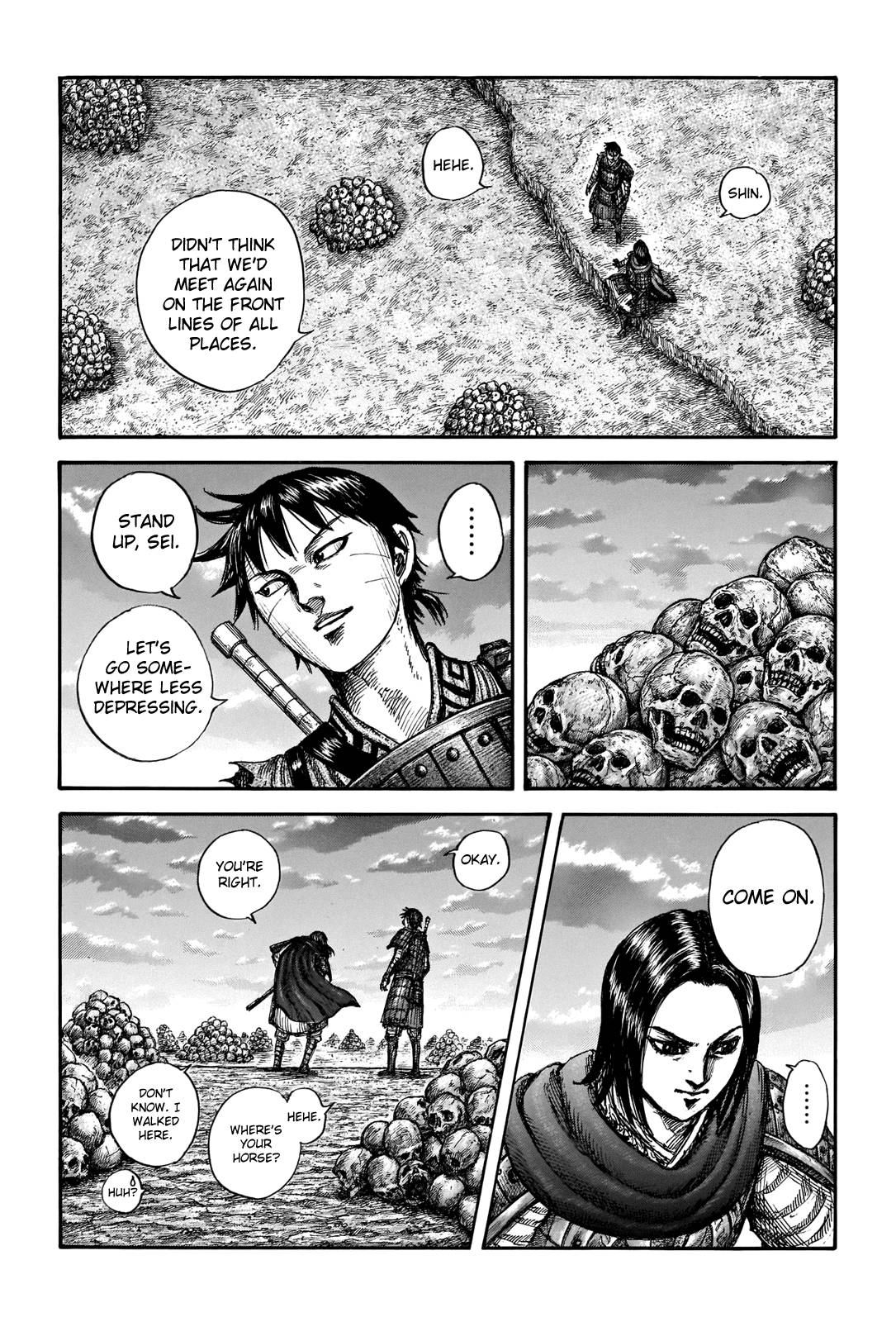 Kingdom chapter 700 page 4