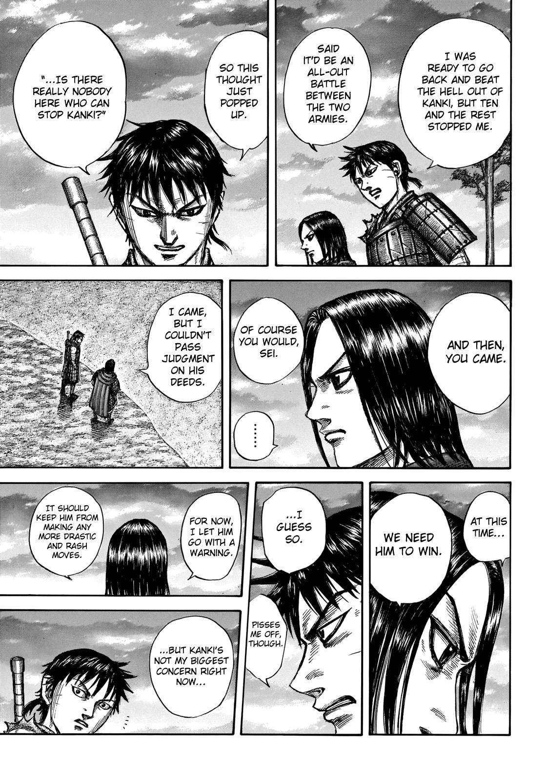 Kingdom chapter 700 page 8