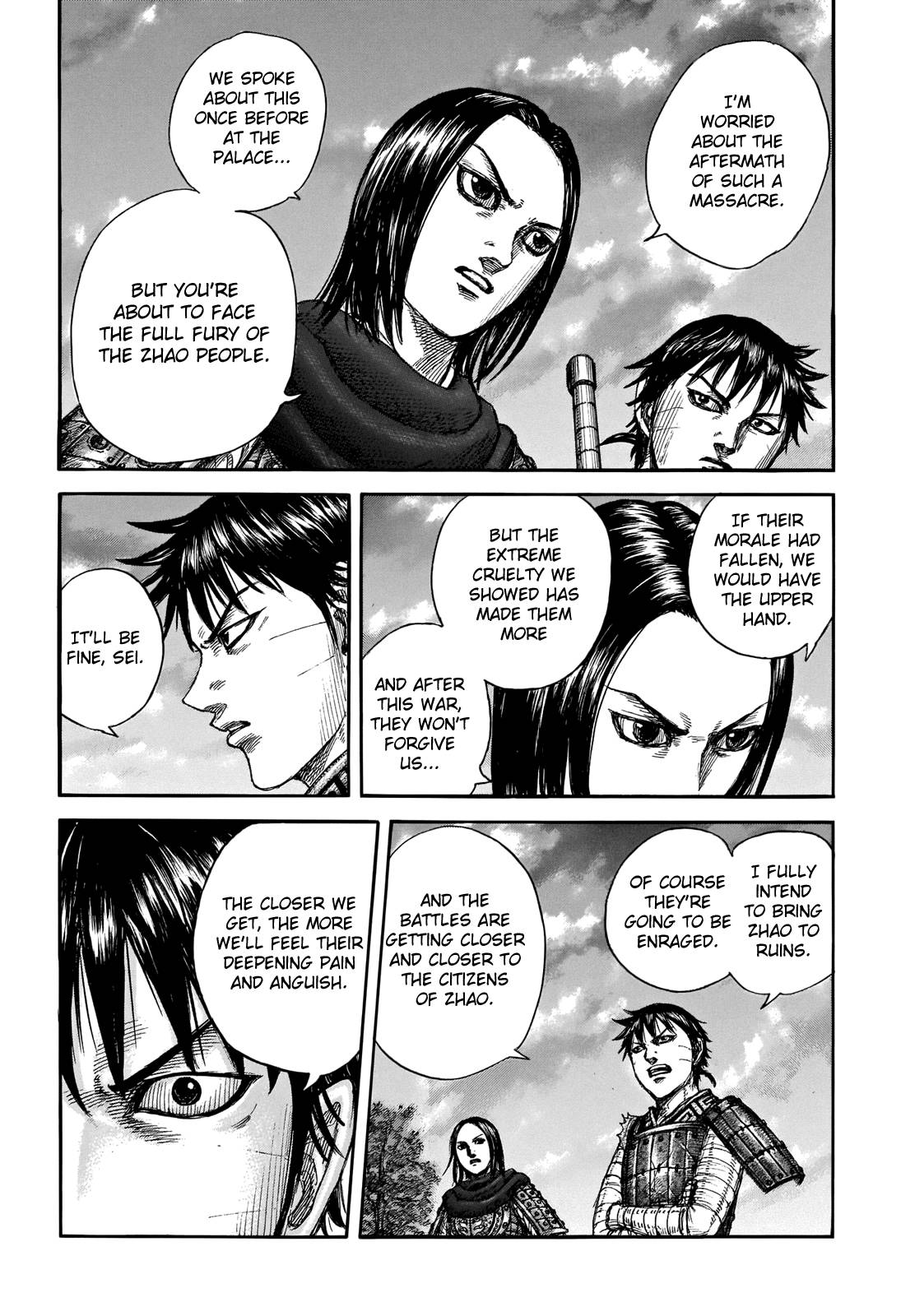 Kingdom chapter 700 page 9