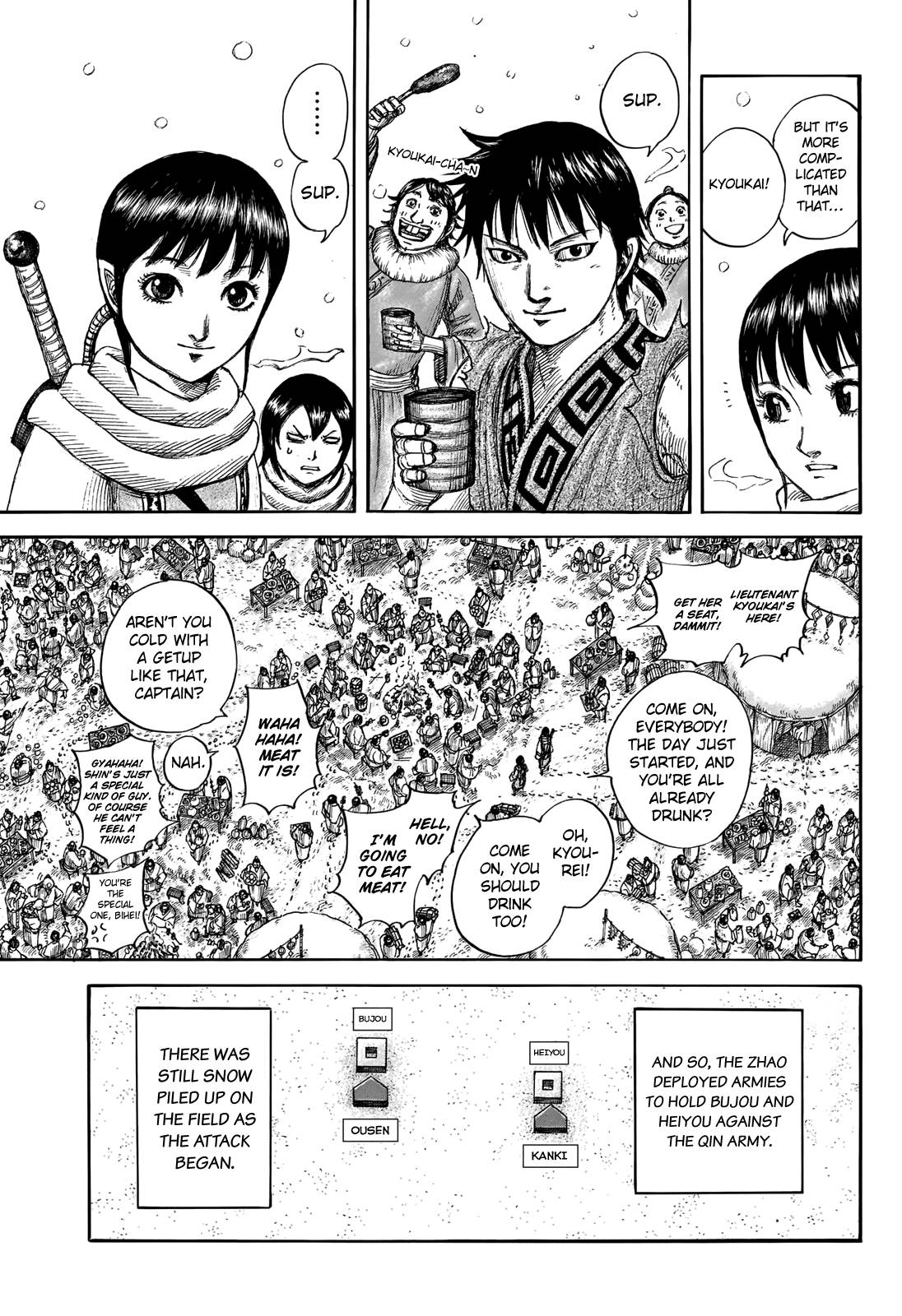 Kingdom chapter 702 page 10