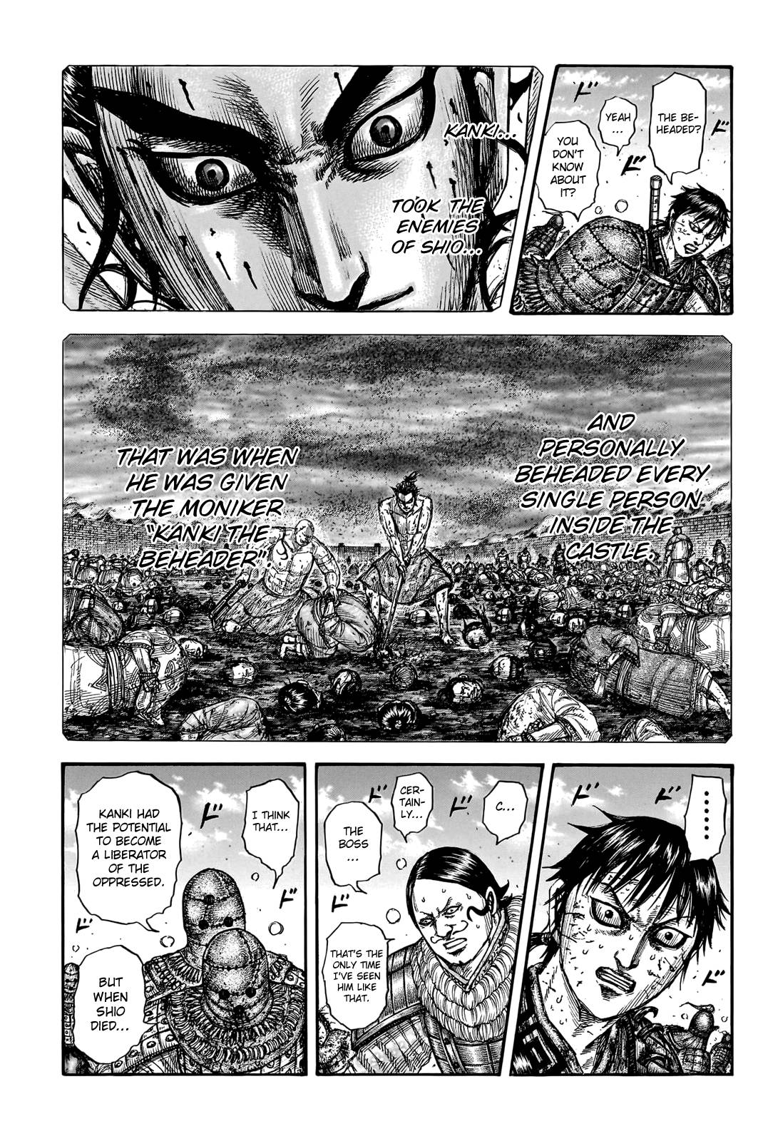 Kingdom chapter 750 page 13