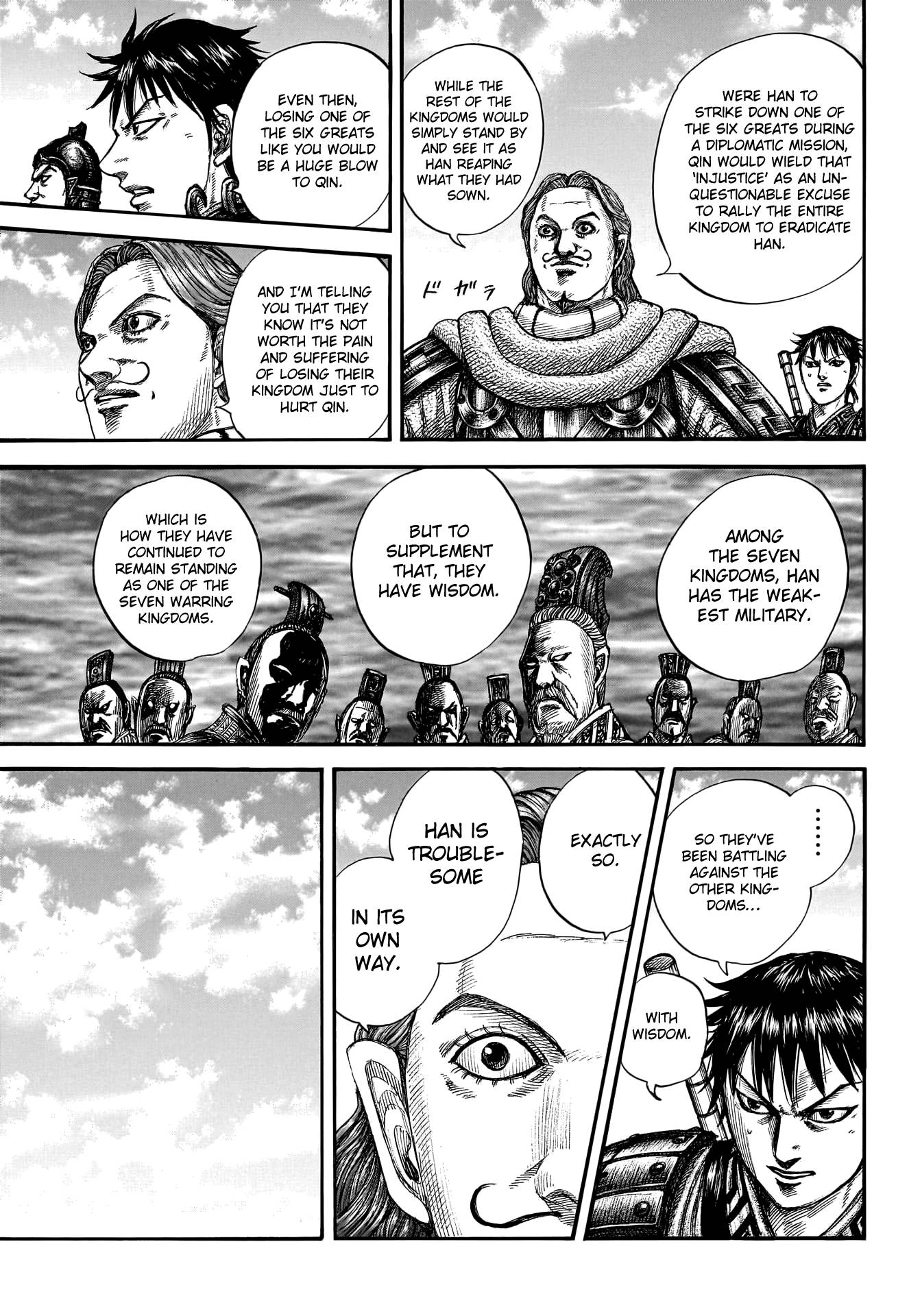 Kingdom chapter 757 page 9
