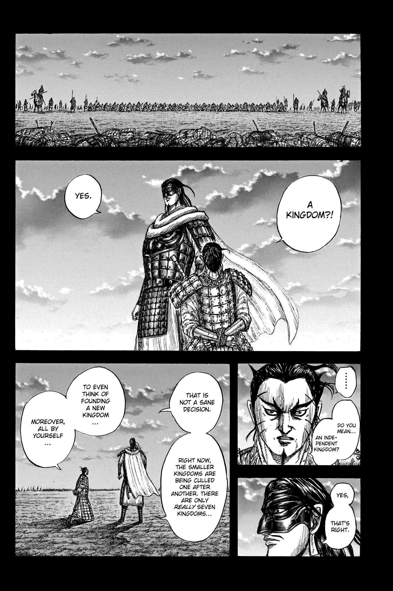 Kingdom chapter 776 page 11