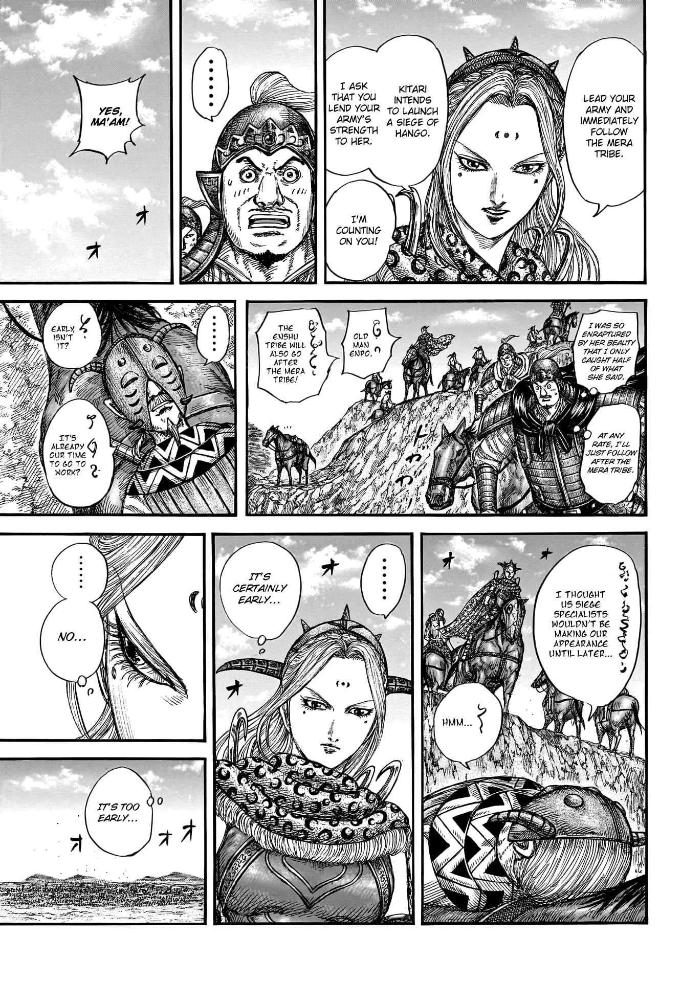 Kingdom chapter 781 page 11