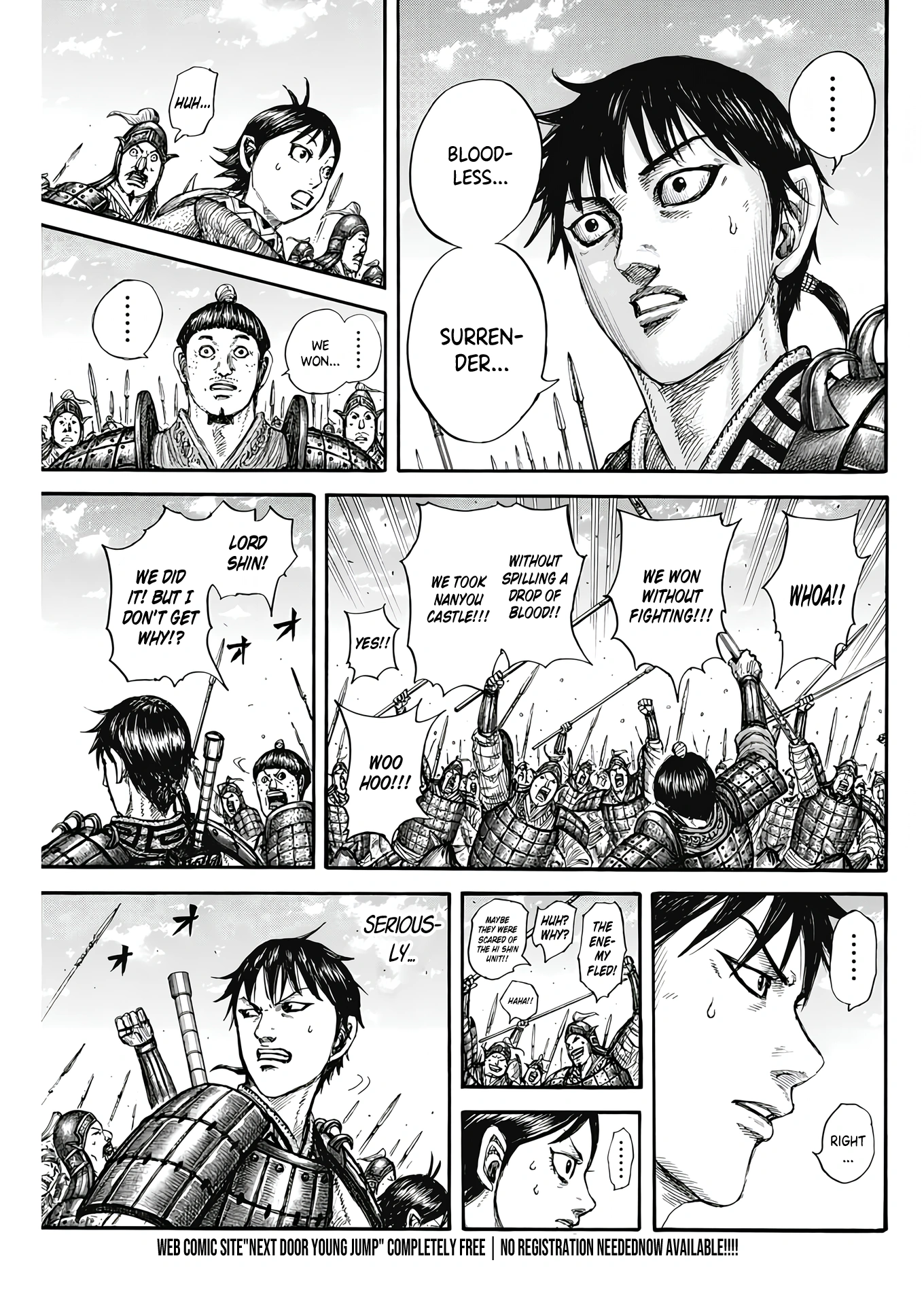 Kingdom chapter 807 page 17