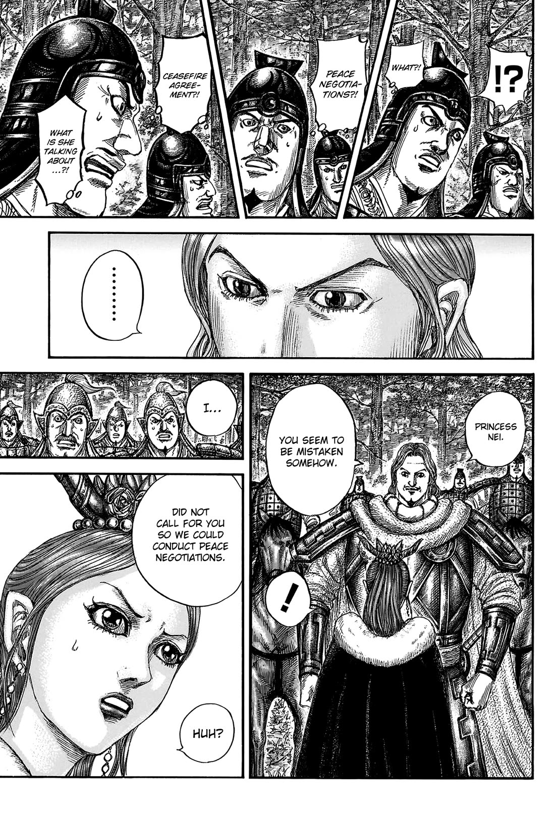 Kingdom chapter 819 page 15
