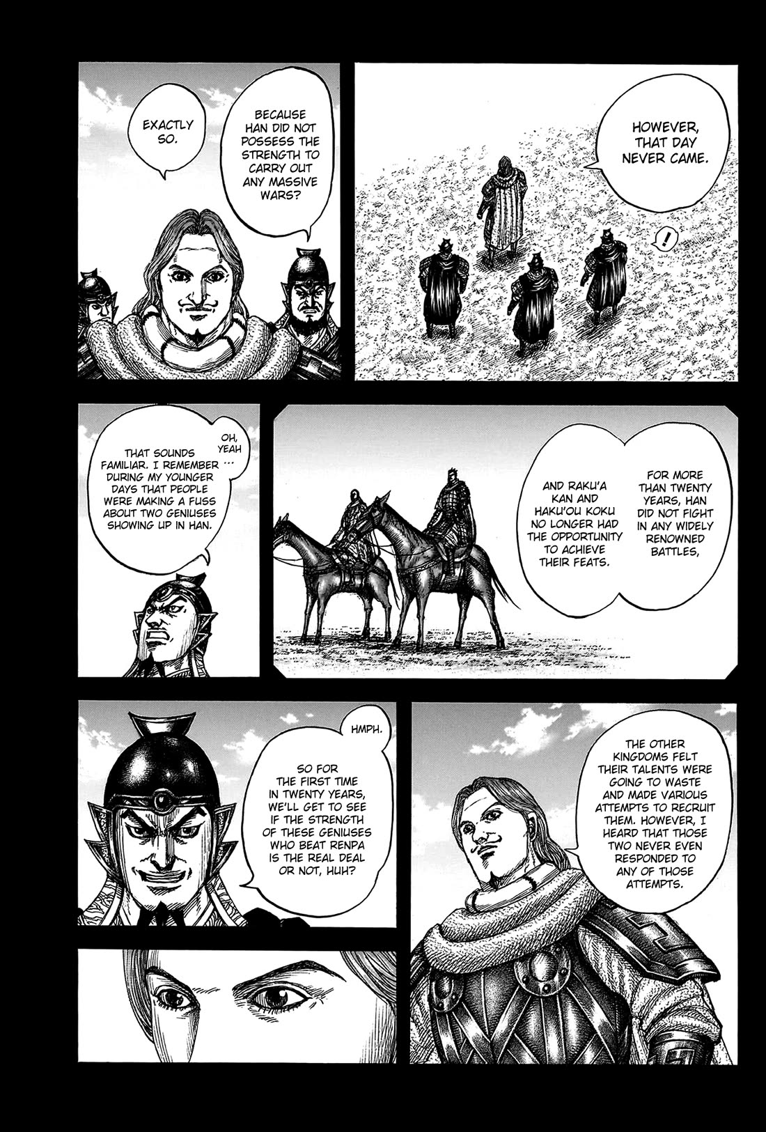 Kingdom chapter 822 page 19