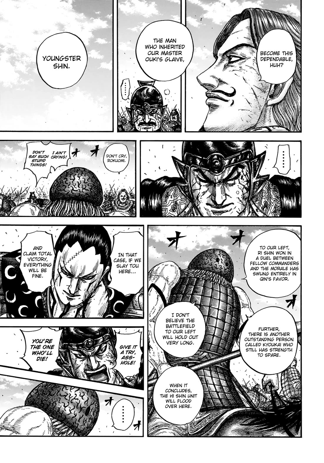 Kingdom chapter 829 page 10