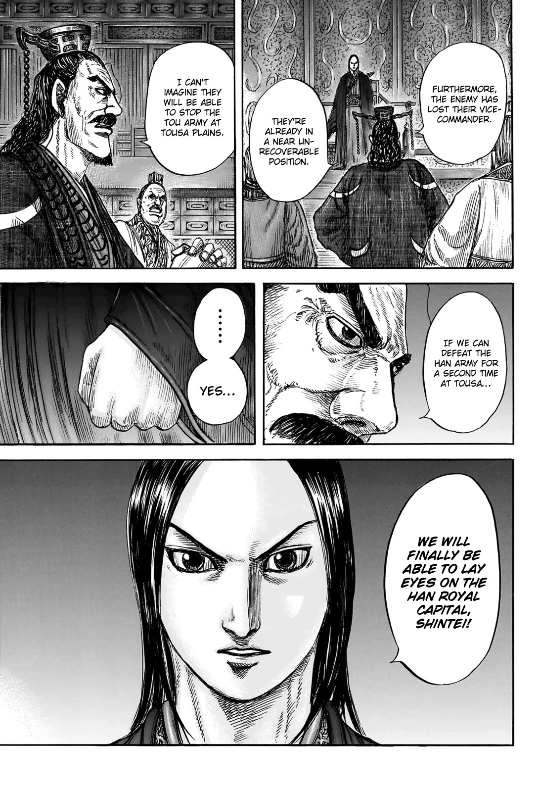 Kingdom chapter 830 page 16
